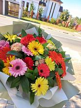 Букет цветов из:  Герберы #REPLACE_PRED# Краснокамске