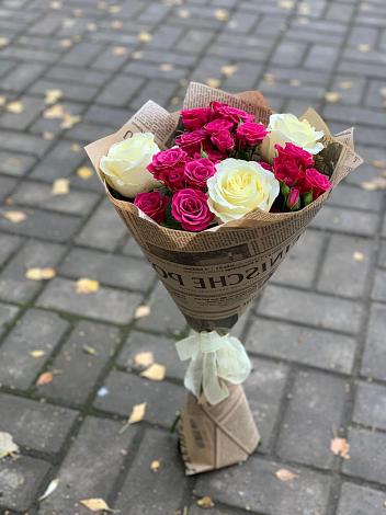 Букет цветов из: Розы в Краснокамске